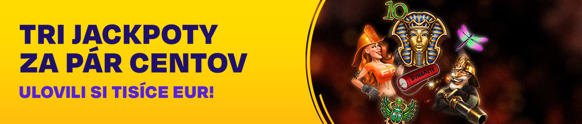 Rozbil jackpot 185 868 eur len za 1 eurovú otočku!